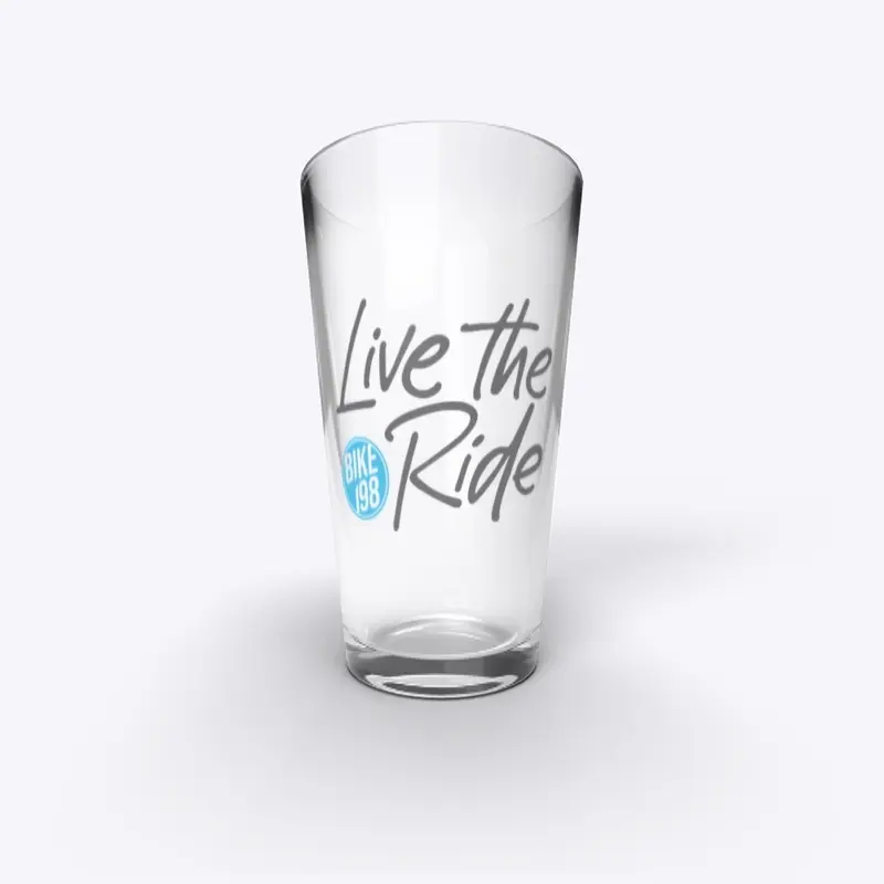 Live the Ride Pint Glass